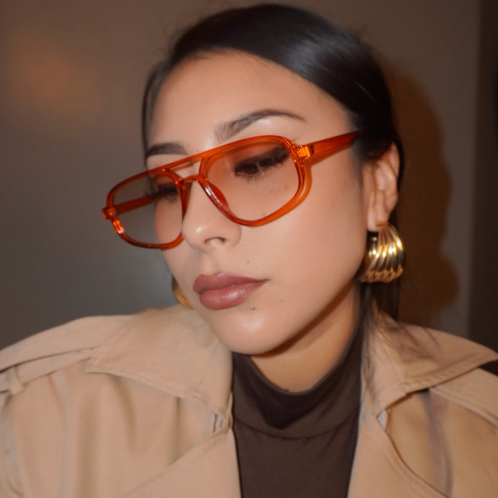 Destiny Blood Orange Sunglasses
