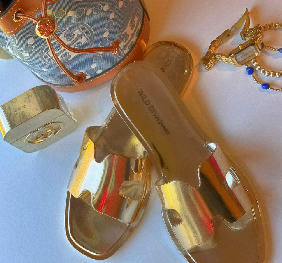 Estrella Gold Sandals