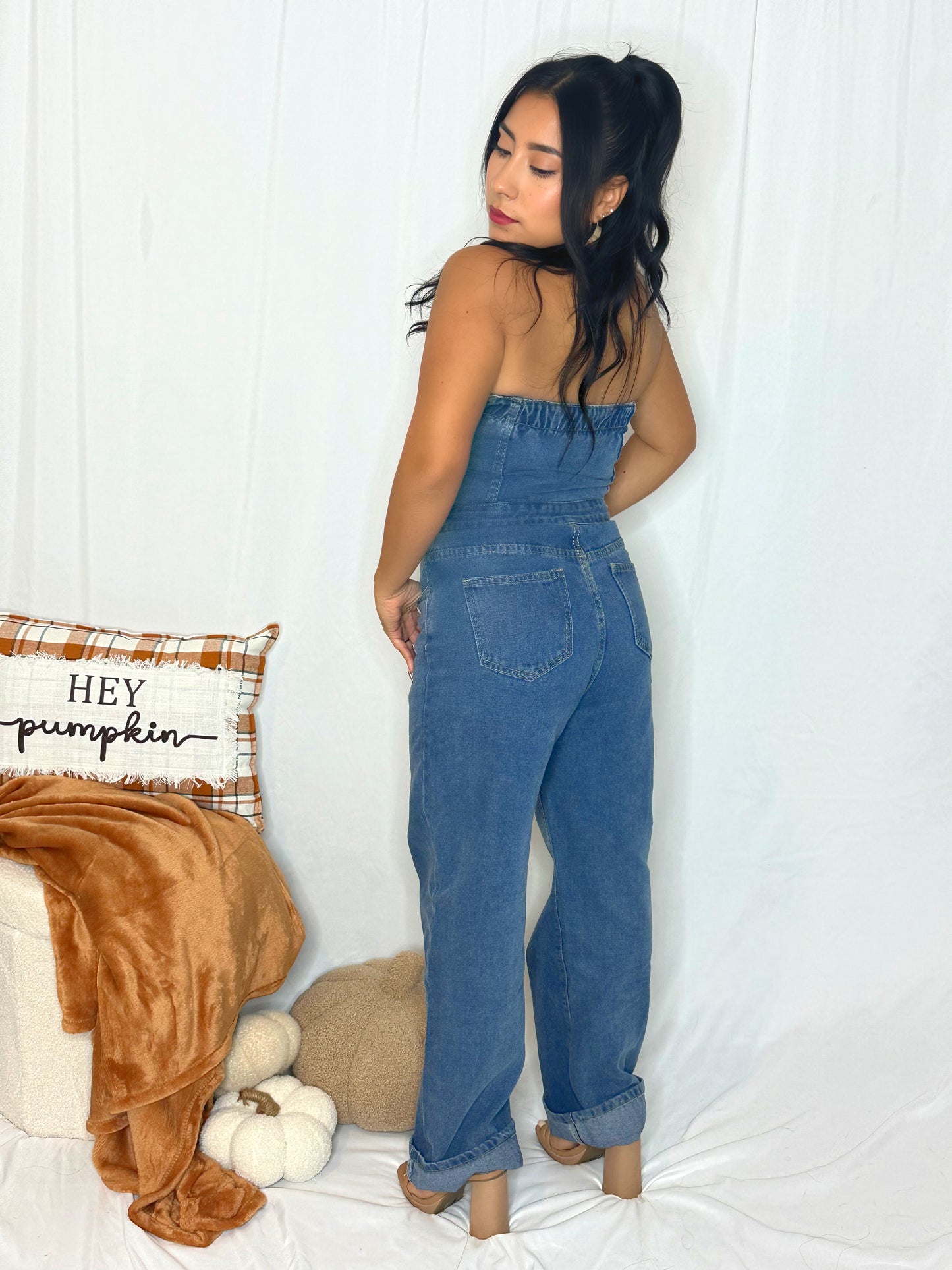 Rubi denim jumpsuit