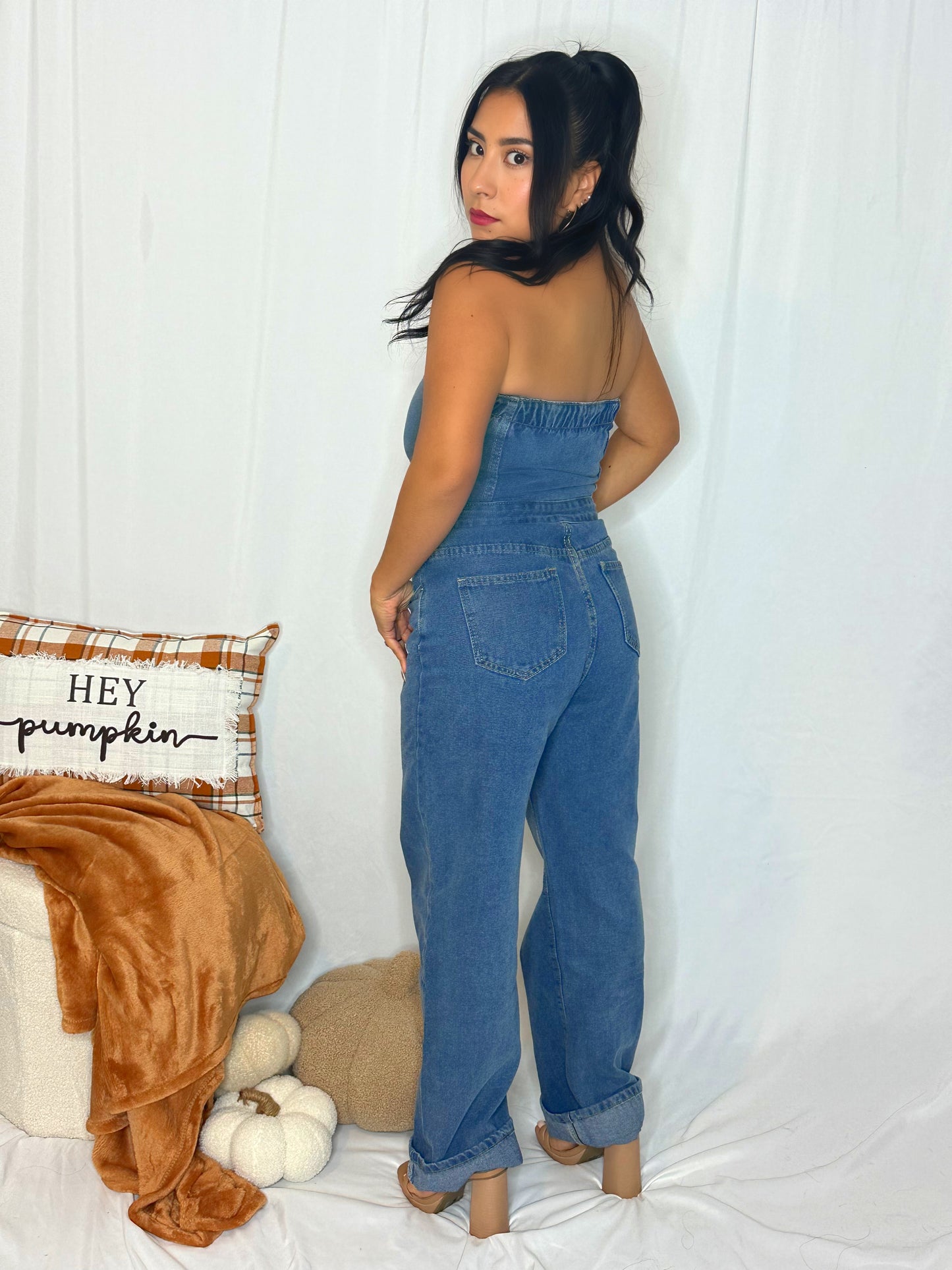 Rubi denim jumpsuit