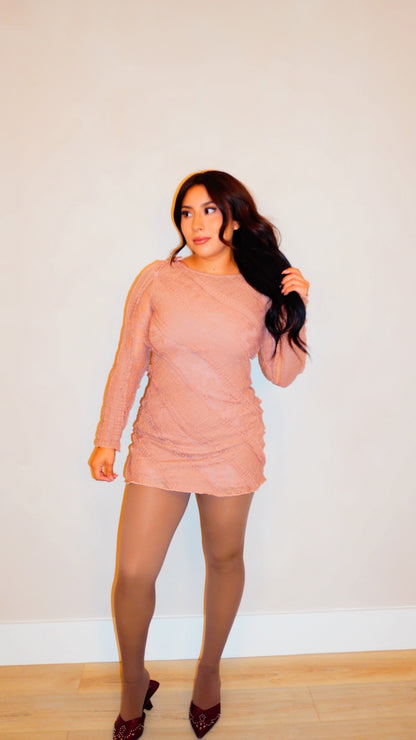 Edith Lace Mini Dress