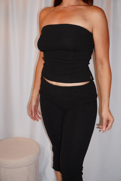 Cassidy capri tube top set