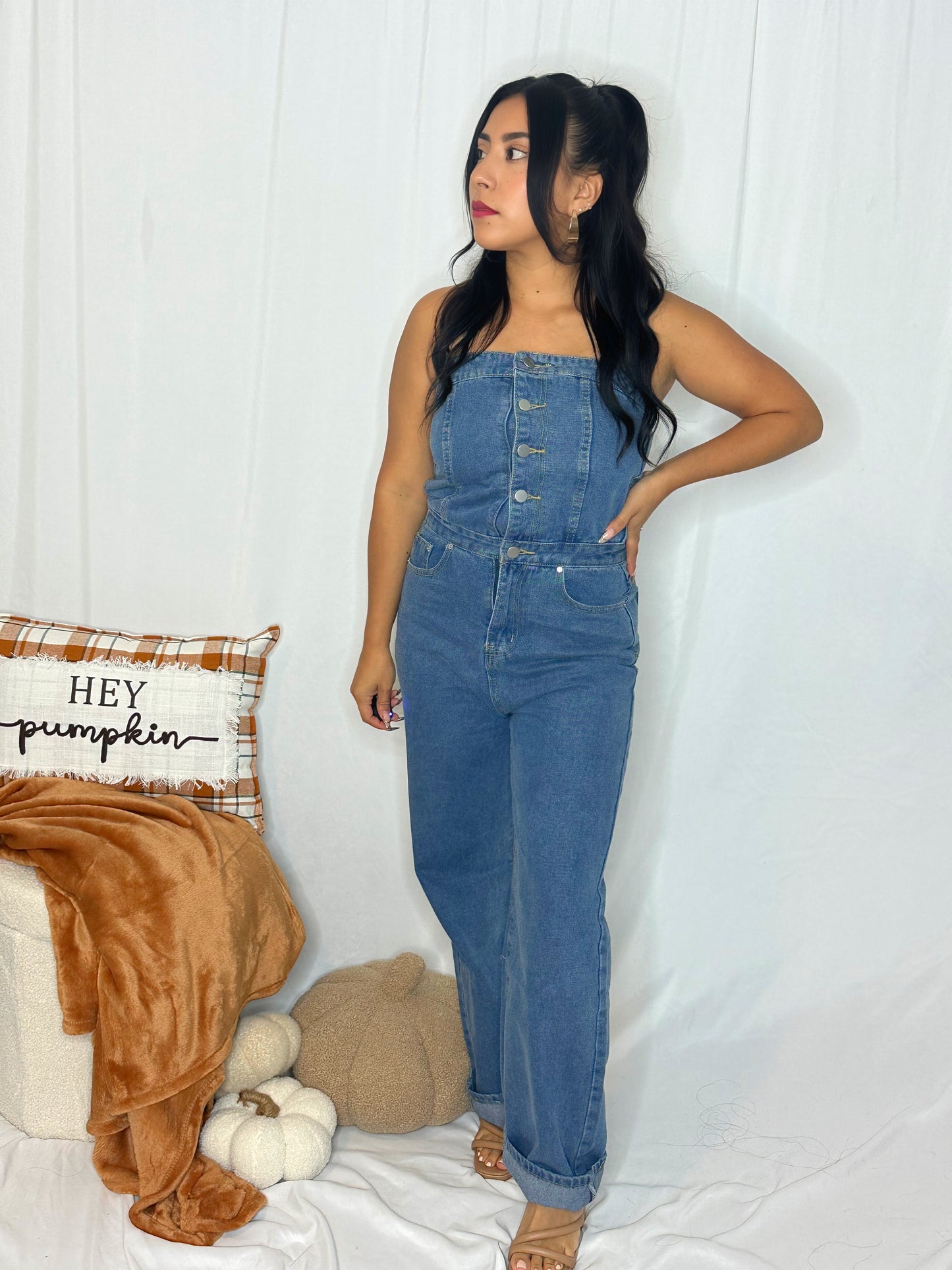 Rubi denim jumpsuit