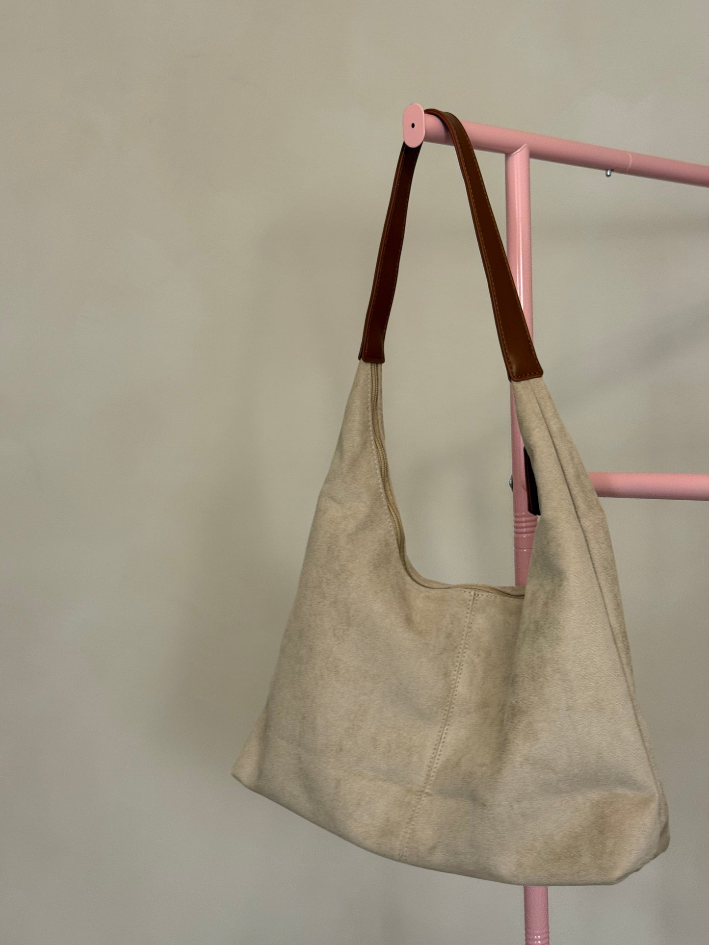 Lulu Suede Hobo Bag