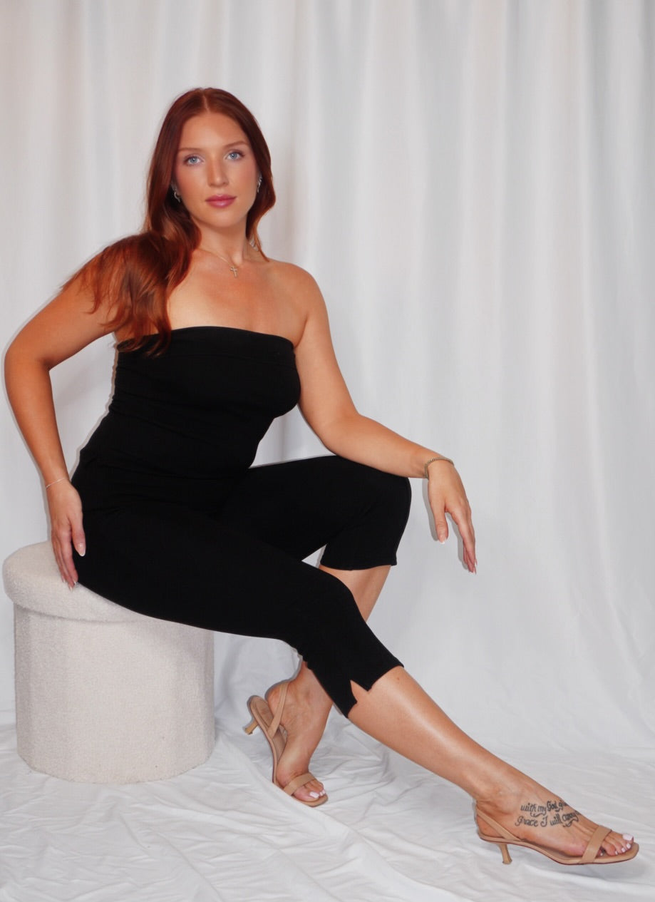 Cassidy capri tube top set