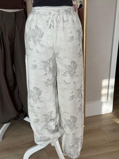Brenda Flower Washed Sweat pants