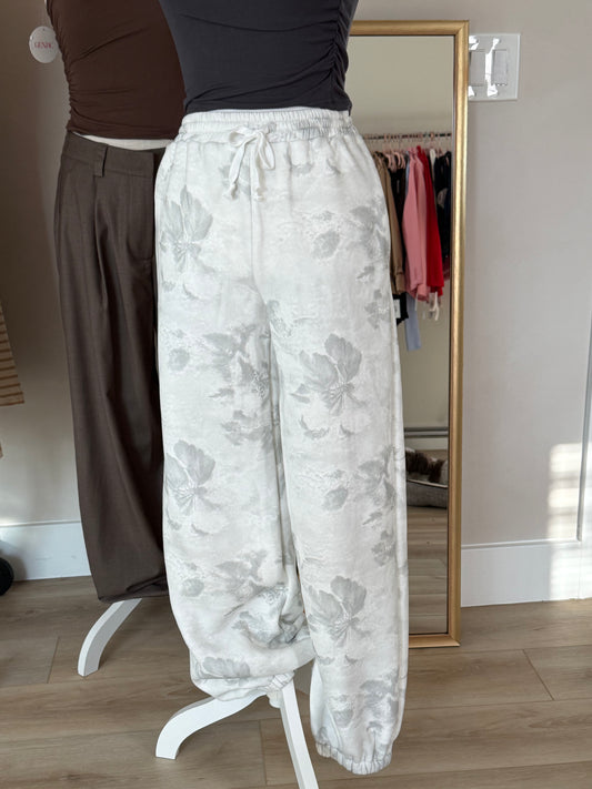 Brenda Flower Washed Sweat pants