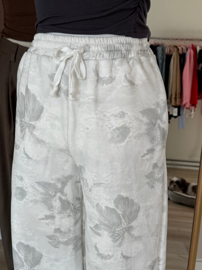Brenda Flower Washed Sweat pants